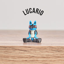 Load image into Gallery viewer, Riolu and Lucario Evolution Set PokePrints