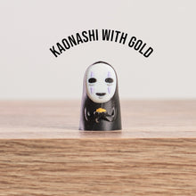 Load image into Gallery viewer, No Face (Kaonashi) with Gold GhibliPrint