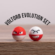 Load image into Gallery viewer, Voltorb and Electrode Evolution Set PokePrints