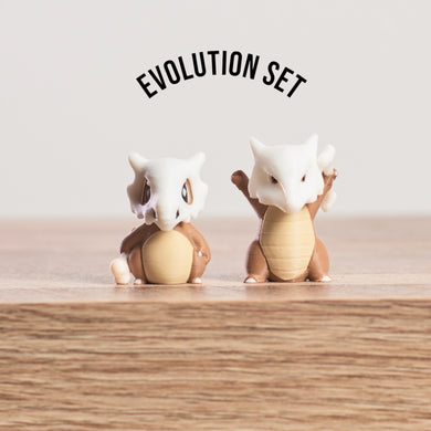 Cubone and Marowak Evolution Set PokePrints