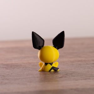 Pichu, Pikachu, and Raichu Evolution Set PokePrints