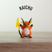 Load image into Gallery viewer, Pichu, Pikachu, and Raichu Evolution Set PokePrints