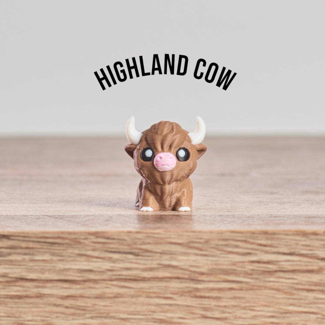 Highland Cow ZooPrint Flexi