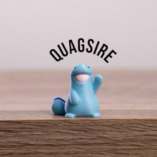 Load image into Gallery viewer, Wooper, Quagsire, Paldean Wooper, and Clodsire Evolution Set PokePrints