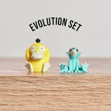 Load image into Gallery viewer, Psyduck and Golduck Evolution Set PokePrints