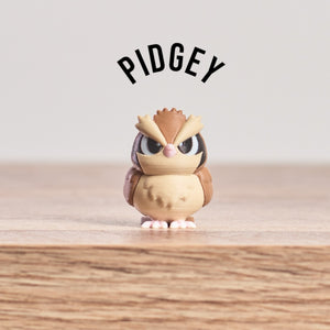 Pidgey, Pidgeotto, and Pidgeot Evolution Set PokePrints