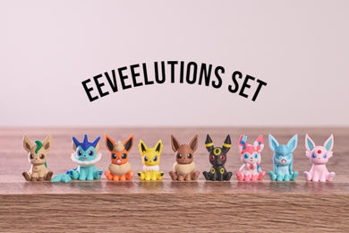 Complete Eeveelutions Set PokePrints