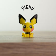 Load image into Gallery viewer, Pichu, Pikachu, and Raichu Evolution Set PokePrints