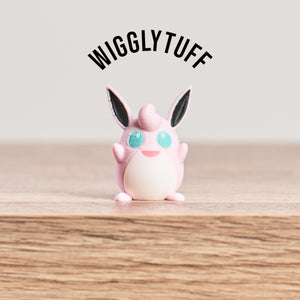 Igglybuff, Jigglypuff, and Wigglytuff Evolution Set PokePrints