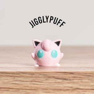 Igglybuff, Jigglypuff, and Wigglytuff Evolution Set PokePrints