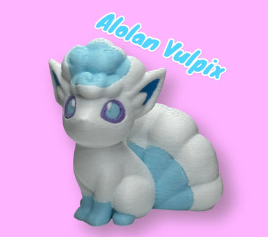 Alolan Vulpix PokePrint