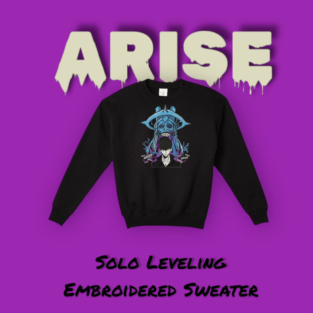 Embroidered Sweater - Solo Leveling