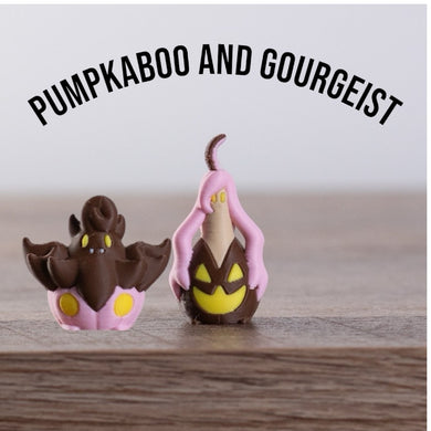 Pumpkaboo and Gourgeist PokePrint Set