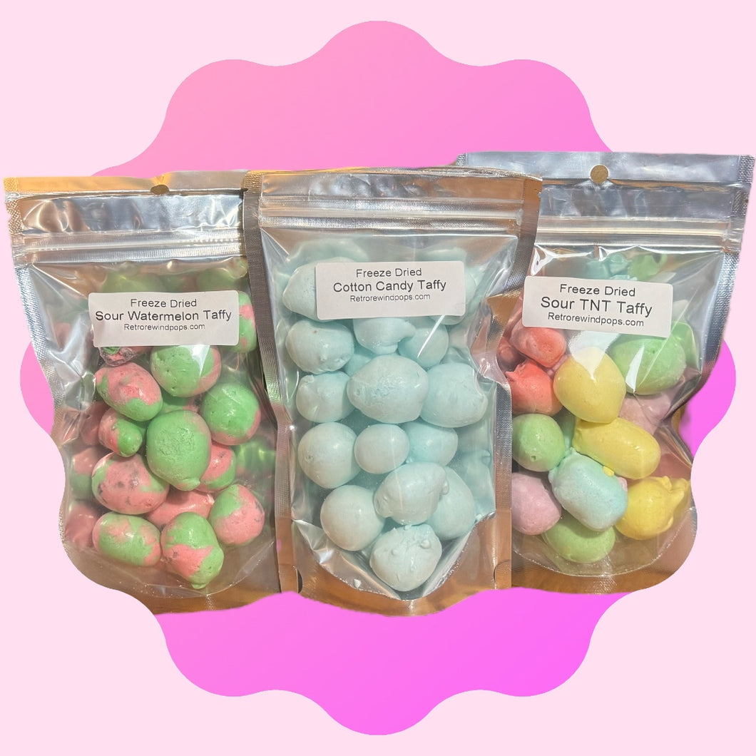 Mixed Variety Salt Water Taffy 3+ Bags