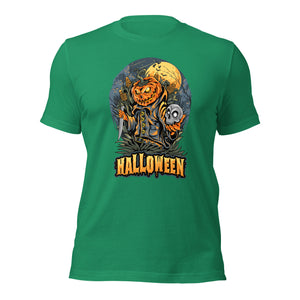 Pumpkin Killer Halloween Unisex Short Sleeve T-shirt