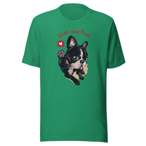 High Five Puppy Unisex Short Sleeve T-shirt