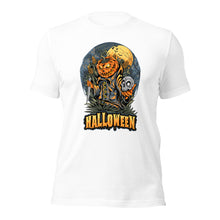 Load image into Gallery viewer, Pumpkin Killer Halloween Unisex Short Sleeve T-shirt