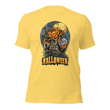 Load image into Gallery viewer, Pumpkin Killer Halloween Unisex Short Sleeve T-shirt