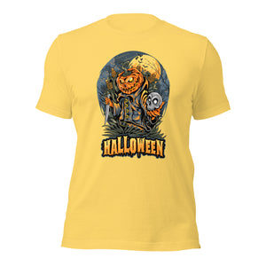 Pumpkin Killer Halloween Unisex Short Sleeve T-shirt